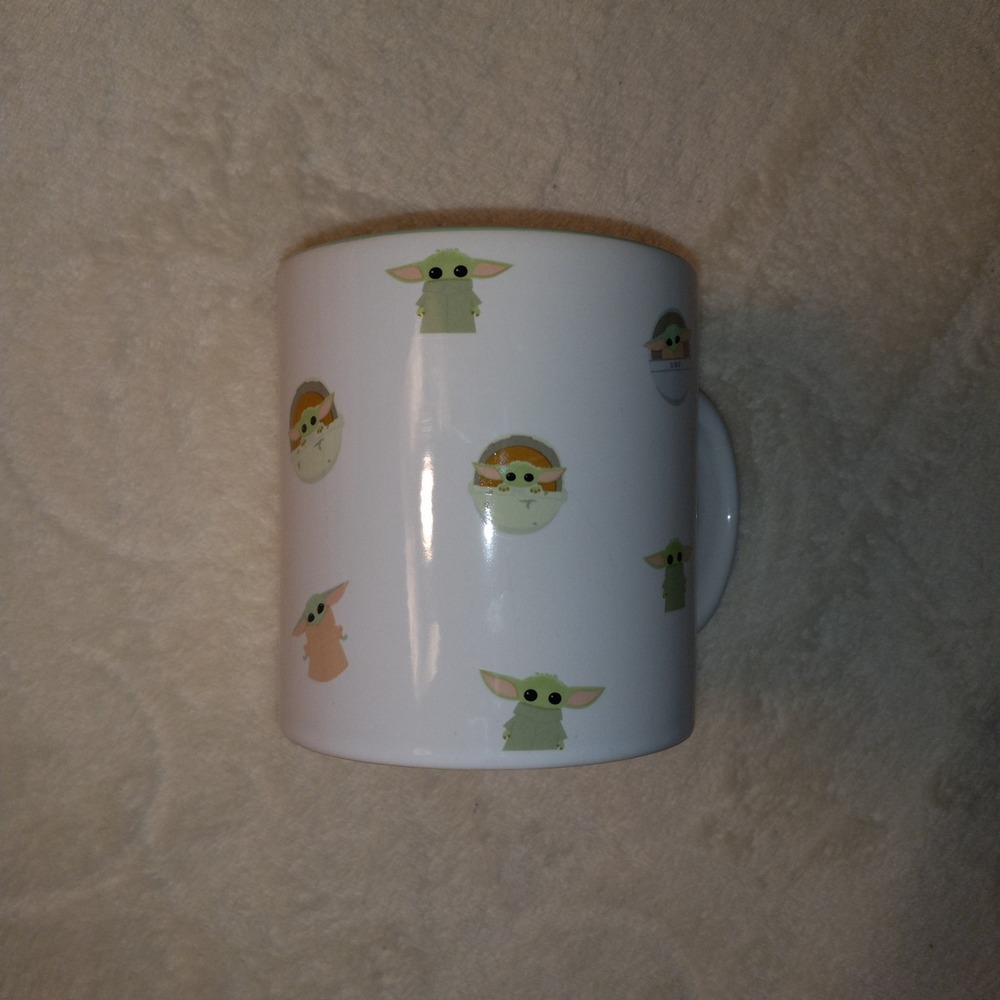 Star Wars MUG Mandalorian Child Baby Yoda Grogu Large 18 oz Coffee Cup